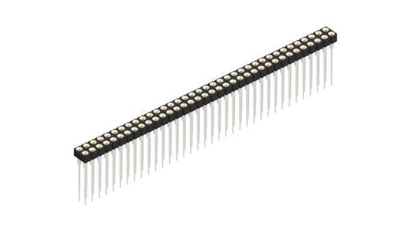 Fischer Elektronik Buchsenleiste (Präzision) Anzahl Reihen: 2 10042166 10St.