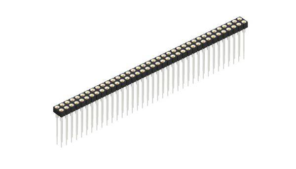 Fischer Elektronik Buchsenleiste (Präzision) Anzahl Reihen: 2 10042170 10St.