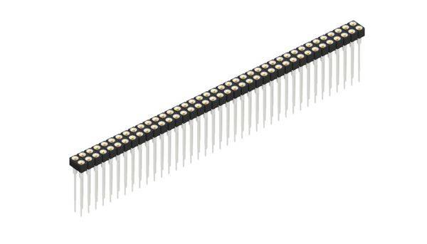 Fischer Elektronik Buchsenleiste (Präzision) Anzahl Reihen: 2 10042178 10St.
