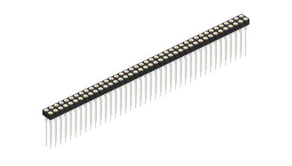 Fischer Elektronik Buchsenleiste (Präzision) Anzahl Reihen: 2 10042182 10St.