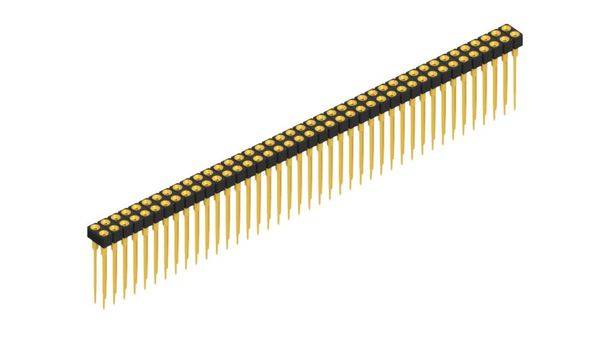 Fischer Elektronik Buchsenleiste (Präzision) Anzahl Reihen: 2 10042184 10St.