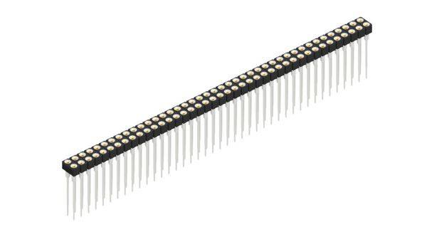 Fischer Elektronik Buchsenleiste (Präzision) Anzahl Reihen: 2 10042186 10St.