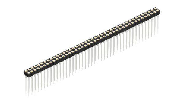Fischer Elektronik Buchsenleiste (Präzision) Anzahl Reihen: 2 10042190 10St.