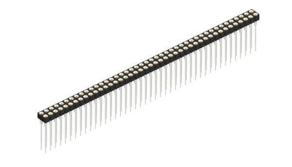 Fischer Elektronik Buchsenleiste (Präzision) Anzahl Reihen: 2 10042194 10St.