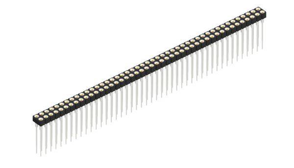 Fischer Elektronik Buchsenleiste (Präzision) Anzahl Reihen: 2 10042202 10St.