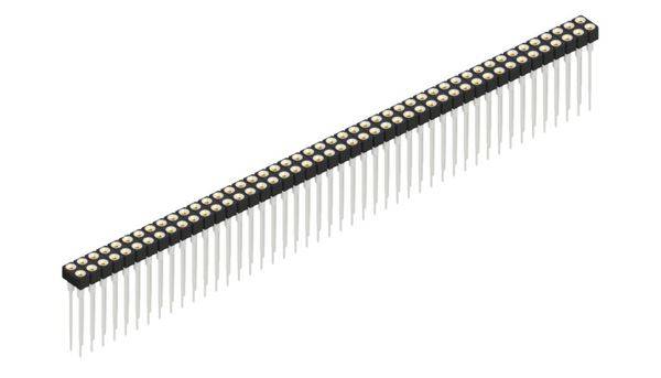 Fischer Elektronik Buchsenleiste (Präzision) Anzahl Reihen: 2 10042206 10St.