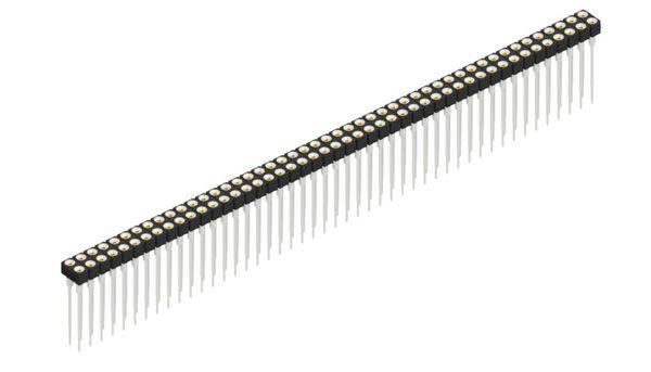 Fischer Elektronik Buchsenleiste (Präzision) Anzahl Reihen: 2 10042210 10St.