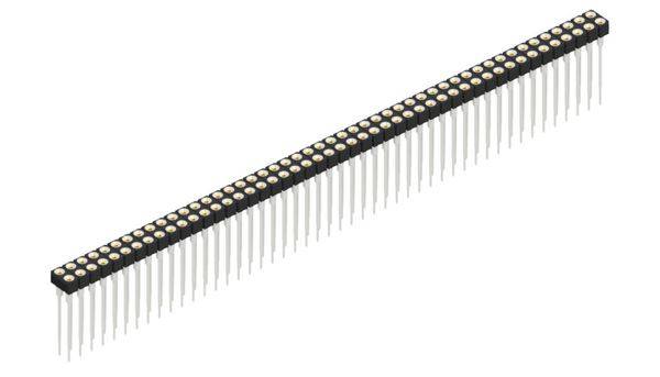 Fischer Elektronik Buchsenleiste (Präzision) Anzahl Reihen: 2 10042214 10St.