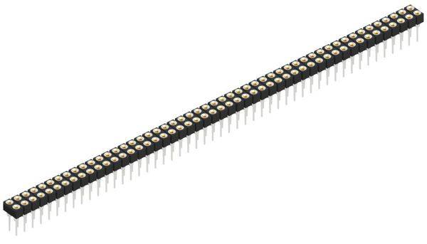 Fischer Elektronik Buchsenleiste (Präzision) Anzahl Reihen: 2 10042482 10St.