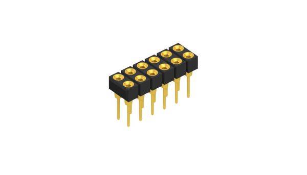 Fischer Elektronik Buchsenleiste (Präzision) Anzahl Reihen: 2 10042485 10St.
