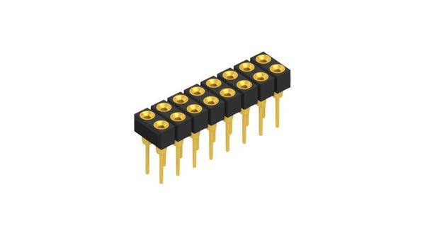 Fischer Elektronik Buchsenleiste (Präzision) Anzahl Reihen: 2 10042489 10St.