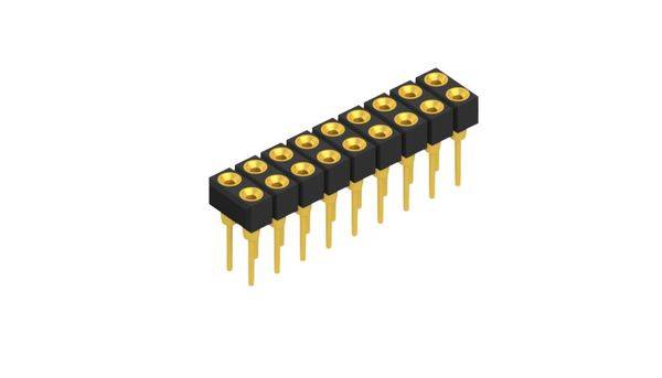 Fischer Elektronik Buchsenleiste (Präzision) Anzahl Reihen: 2 10042491 10St.