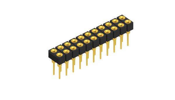 Fischer Elektronik Buchsenleiste (Präzision) Anzahl Reihen: 2 10042495 10St.