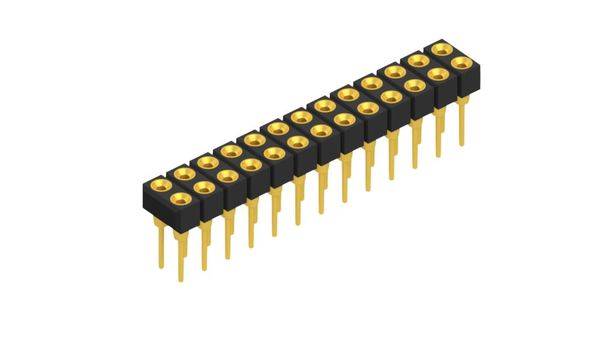 Fischer Elektronik Buchsenleiste (Präzision) Anzahl Reihen: 2 10042499 10St.