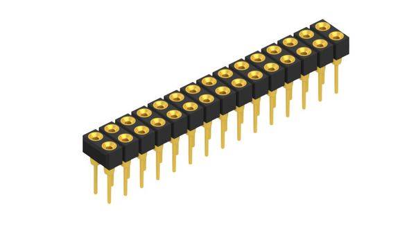 Fischer Elektronik Buchsenleiste (Präzision) Anzahl Reihen: 2 10042503 10St.