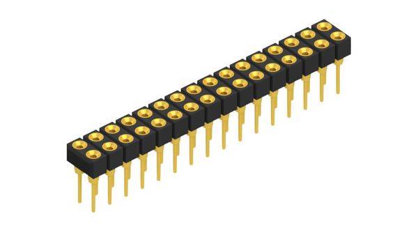 Fischer Elektronik Buchsenleiste (Präzision) Anzahl Reihen: 2 10042505 10St.