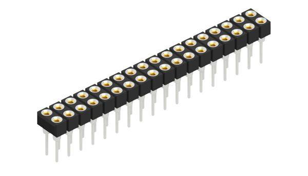 Fischer Elektronik Buchsenleiste (Präzision) Anzahl Reihen: 2 10042510 10St.