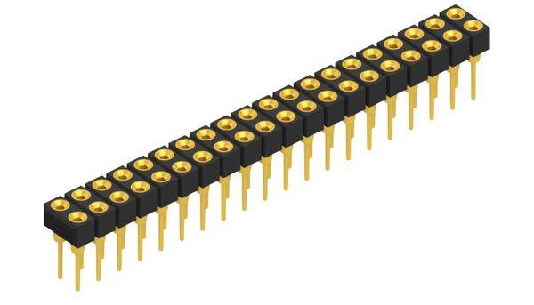 Fischer Elektronik Buchsenleiste (Präzision) Anzahl Reihen: 2 10042513 10St.
