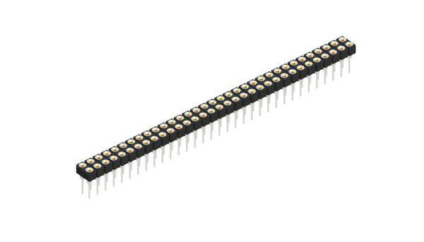 Fischer Elektronik Buchsenleiste (Präzision) Anzahl Reihen: 2 10042540 10St.