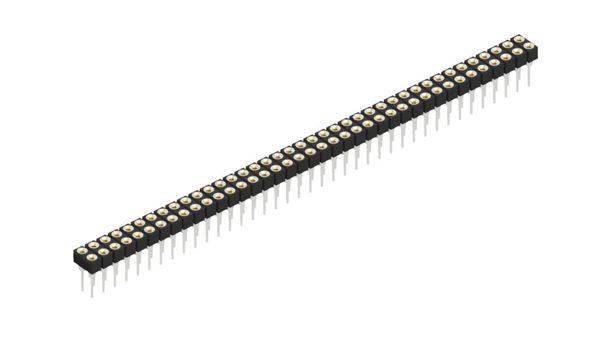 Fischer Elektronik Buchsenleiste (Präzision) Anzahl Reihen: 2 10042552 10St.