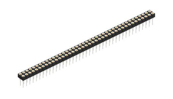 Fischer Elektronik Buchsenleiste (Präzision) Anzahl Reihen: 2 10042554 10St.