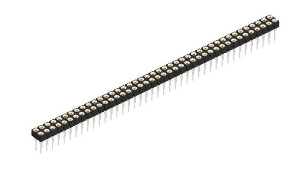 Fischer Elektronik Buchsenleiste (Präzision) Anzahl Reihen: 2 10042556 10St.