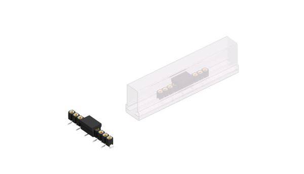 Fischer Elektronik Buchsenleiste (Präzision) Anzahl Reihen: 1 10042774 10St.