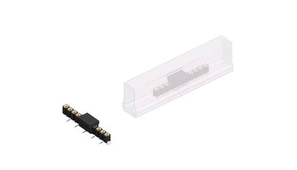 Fischer Elektronik Buchsenleiste (Präzision) Anzahl Reihen: 1 MK22SMD11BSM 10St.