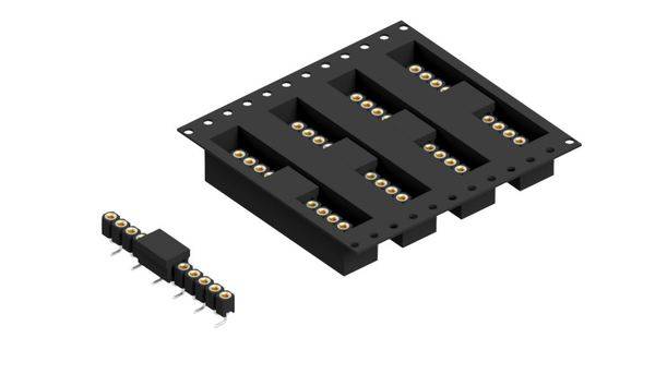 Fischer Elektronik Buchsenleiste (Präzision) Anzahl Reihen: 1 MK22SMD12BTR 600St.