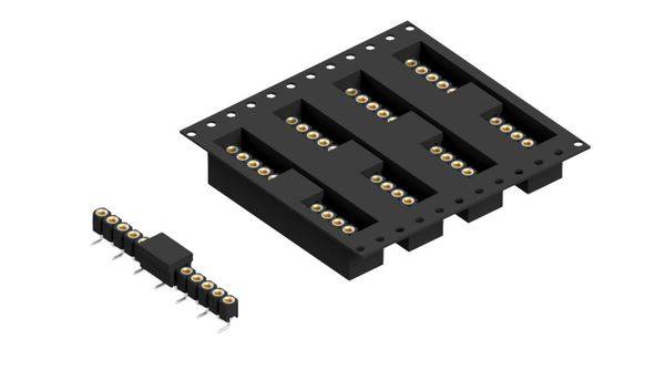 Fischer Elektronik Buchsenleiste (Präzision) Anzahl Reihen: 1 MK22SMD13BTR 600St.