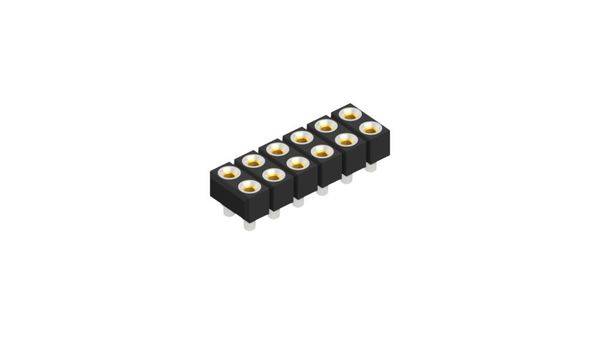 Fischer Elektronik Buchsenleiste (Präzision) Anzahl Reihen: 2 10042586 10St.