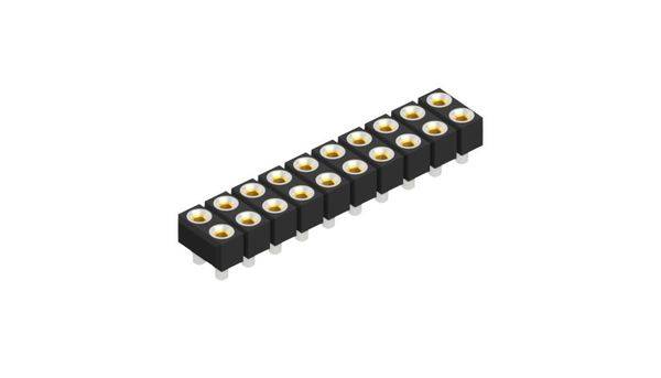 Fischer Elektronik Buchsenleiste (Präzision) Anzahl Reihen: 2 10042594 10St.