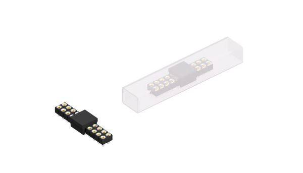 Fischer Elektronik Buchsenleiste (Präzision) Anzahl Reihen: 2 MK220SMD22BSM 10St.