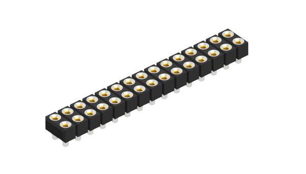 Fischer Elektronik Buchsenleiste (Präzision) Anzahl Reihen: 2 10042600 10St.