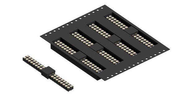Fischer Elektronik Buchsenleiste (Präzision) Anzahl Reihen: 2 10042604 500St.
