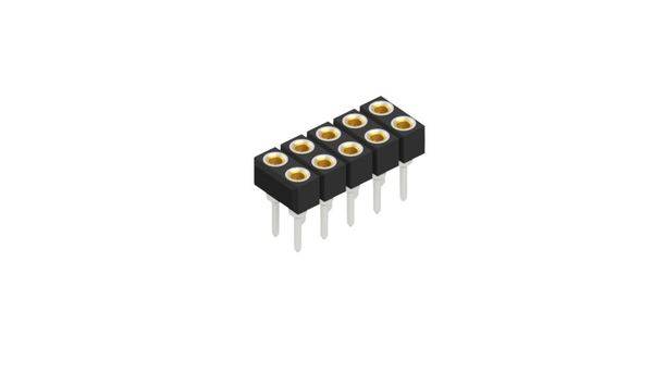 Fischer Elektronik Buchsenleiste (Präzision) Anzahl Reihen: 2 10042610 10St.