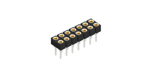 Fischer Elektronik Buchsenleiste (Präzision) Anzahl Reihen: 2 10042612 10St.