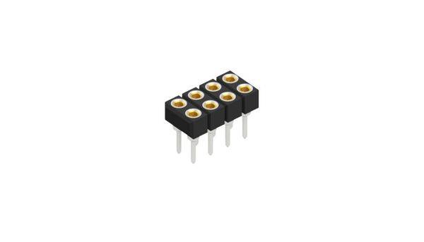 Fischer Elektronik Buchsenleiste (Präzision) Anzahl Reihen: 2 10042608 10St.