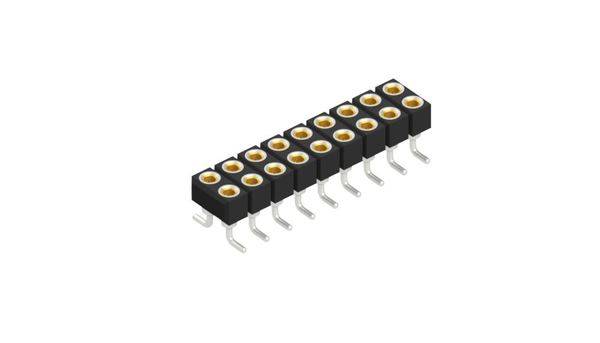 Fischer Elektronik Buchsenleiste (Präzision) Anzahl Reihen: 2 10042651 10St.