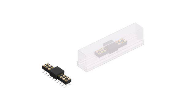 Fischer Elektronik Buchsenleiste (Präzision) Anzahl Reihen: 2 10042654 10St.