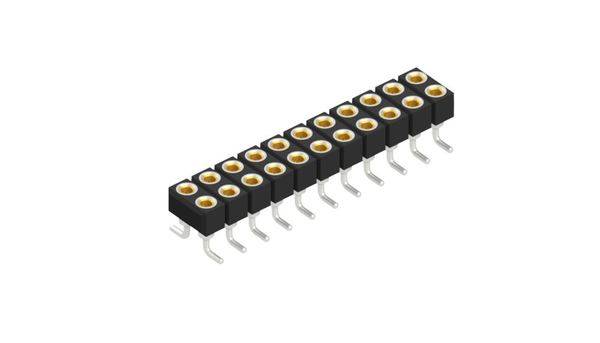 Fischer Elektronik Buchsenleiste (Präzision) Anzahl Reihen: 2 10042655 10St.