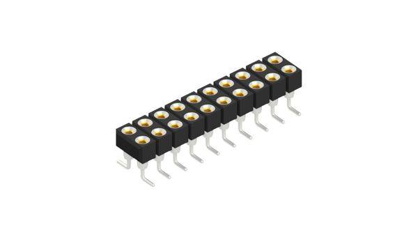 Fischer Elektronik Buchsenleiste (Präzision) Anzahl Reihen: 2 10042676 10St.