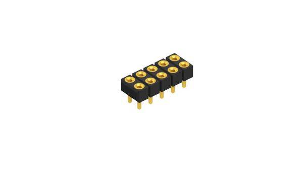 Fischer Elektronik Buchsenleiste (Präzision) Anzahl Reihen: 2 10042731 10St.
