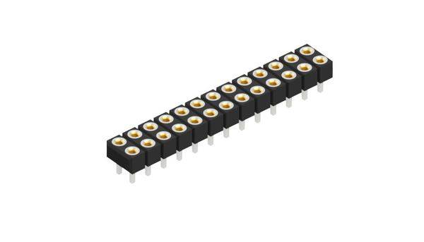 Fischer Elektronik Buchsenleiste (Präzision) Anzahl Reihen: 2 10042748 10St.