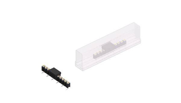 Fischer Elektronik Buchsenleiste (Präzision) Anzahl Reihen: 1 10042798 10St.