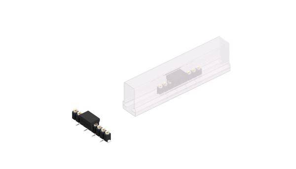 Fischer Elektronik Buchsenleiste (Präzision) Anzahl Reihen: 1 MK23SMD9BSM 10St.
