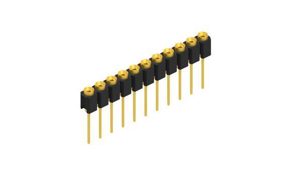 Fischer Elektronik Buchsenleiste (Präzision) Anzahl Reihen: 1 10129351 10St.