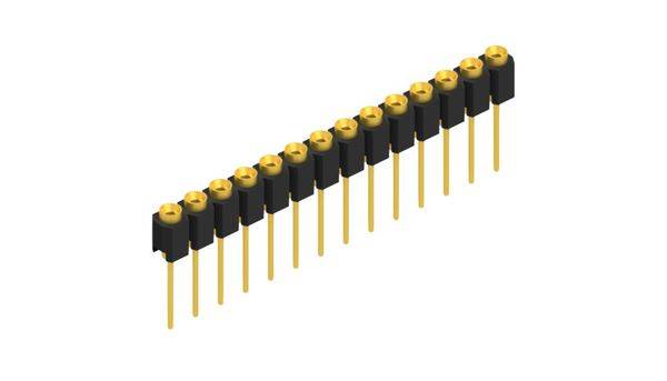 Fischer Elektronik Buchsenleiste (Präzision) Anzahl Reihen: 1 10129353 10St.