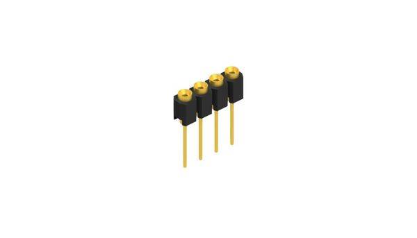 Fischer Elektronik Buchsenleiste (Präzision) Anzahl Reihen: 1 10129344 10St.