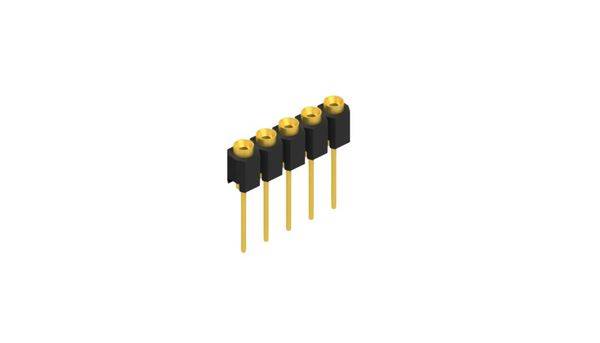 Fischer Elektronik Buchsenleiste (Präzision) Anzahl Reihen: 1 10129345 10St.